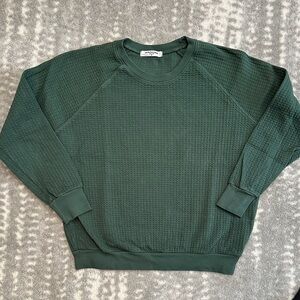 perfectwhitetee Forest Green Sweatshirt